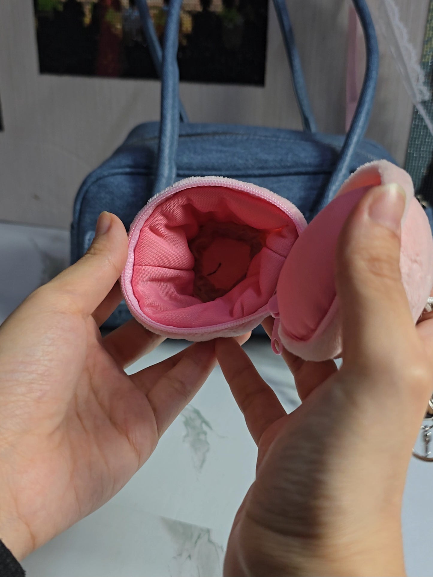 Byeoli-Boba Mini Pouch Keychain