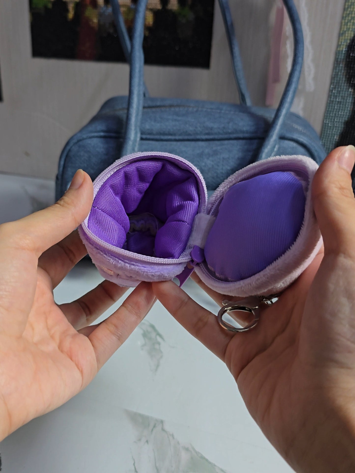 Sandeoki-Boba Mini Pouch Keychain