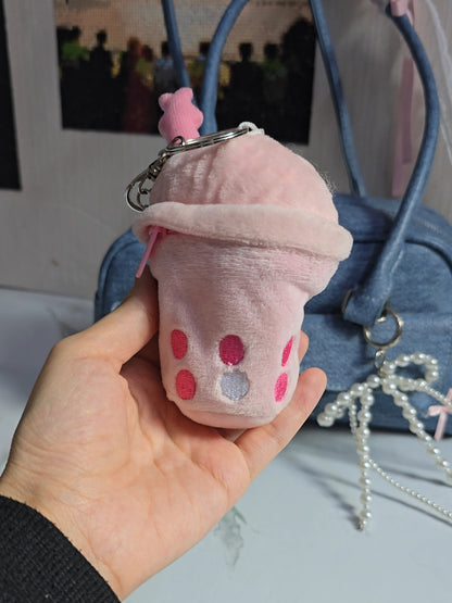 Byeoli-Boba Mini Pouch Keychain