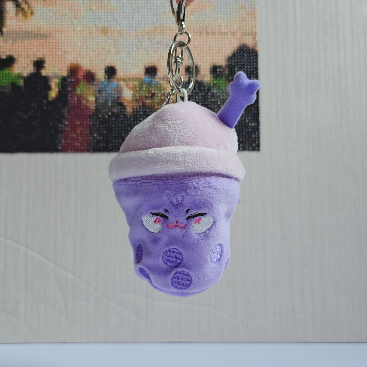 Sandeoki-Boba Mini Pouch Keychain