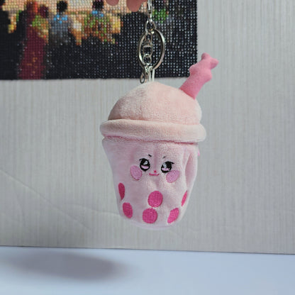 Byeoli-Boba Mini Pouch Keychain