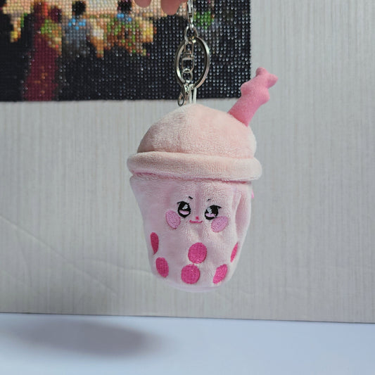 Byeoli-Boba Mini Pouch Keychain