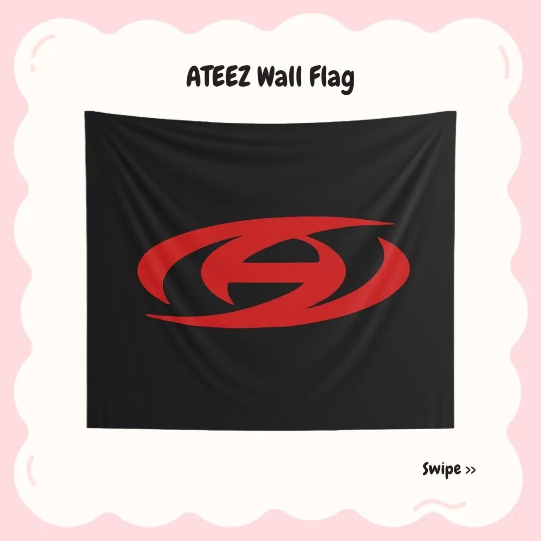 ATEEZ Wall Flag - WinkleMars