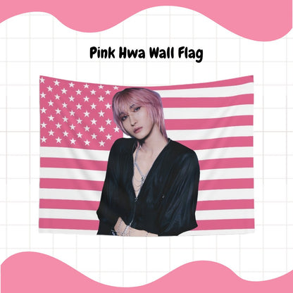 Pink Seonghwa Flag - WinkleMars