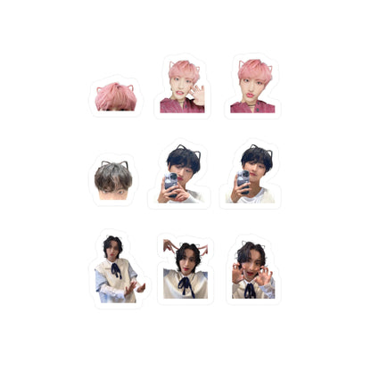 Seonghwa Stickers Sheets (2 different types) - WinkleMars