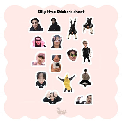 Seonghwa Stickers Sheets (2 different types) - WinkleMars