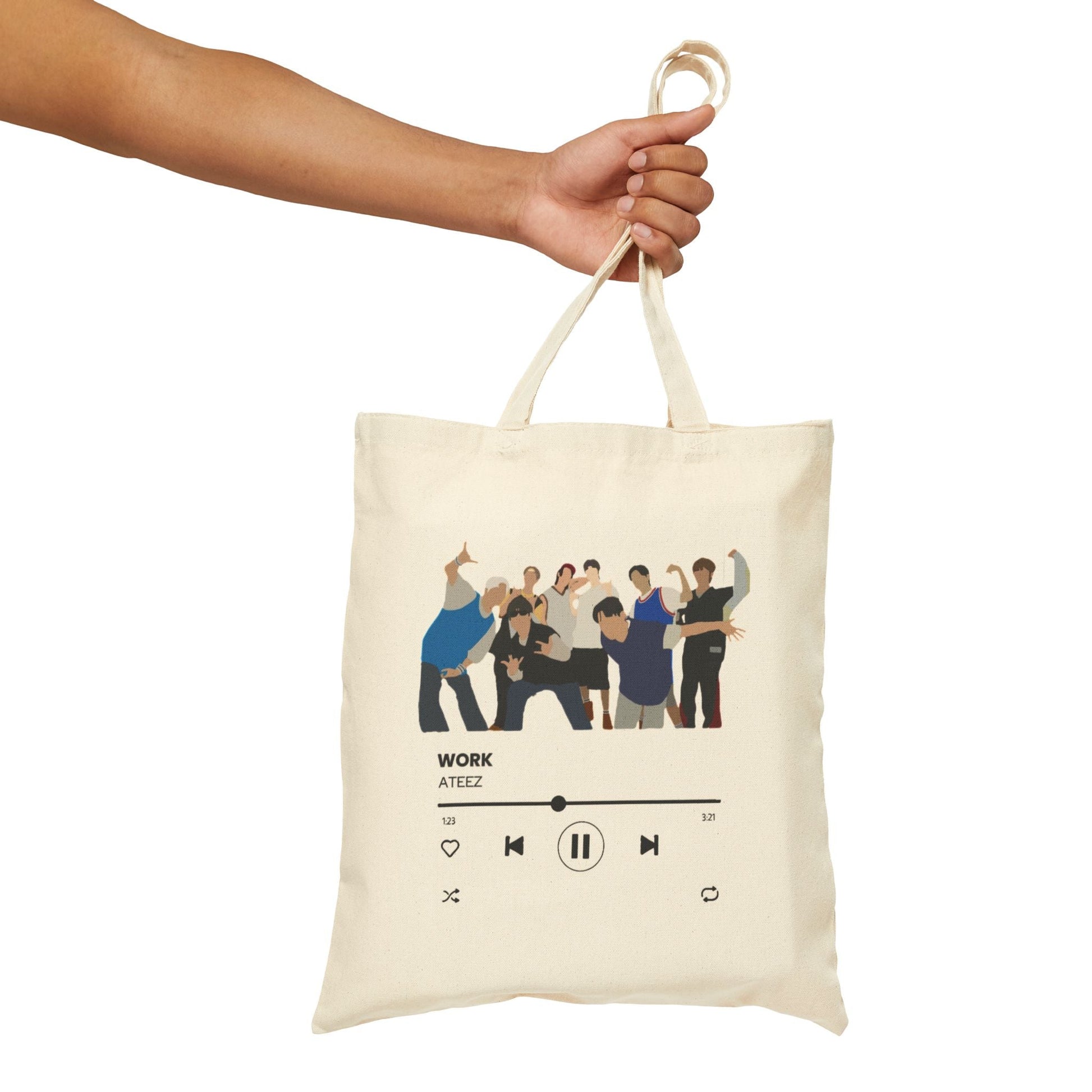 ATEEZ "WORK" Tote Bag - WinkleMars